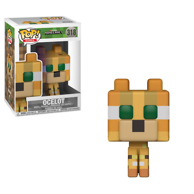 New Pop Games: Minecraft - Ocelot 3.75'' Funko Vinyl VAULTED