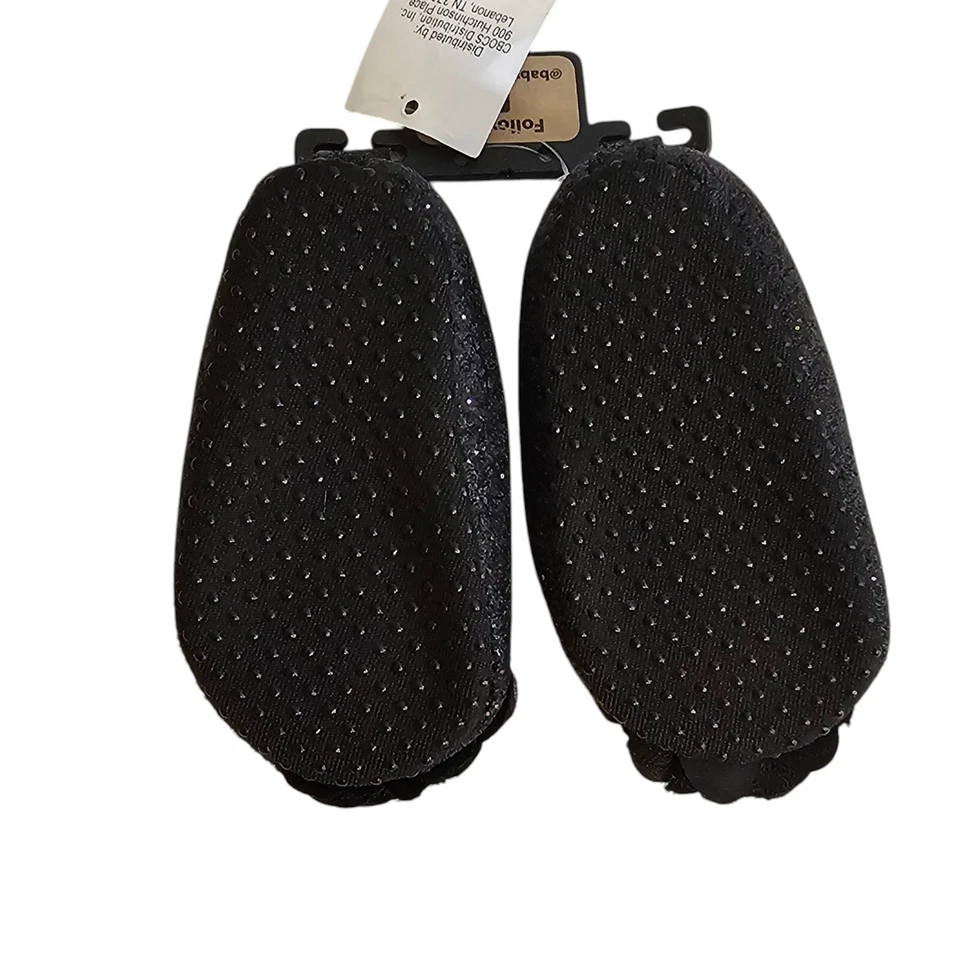 Zapatos de vestir Baby Essentials lazo brillante 3-6 meses nuevos con etiquetas Foto 4 de 4