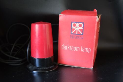 Paterson Darkroom Lamp Vintage Darkroom Fully Working Order - Picture 1 of 1