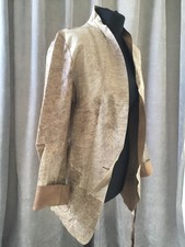Ann Demeulemeester Made In Italy Millennium Vintage Leather Jacket It36 £2500