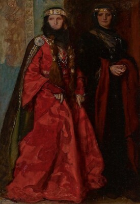 EDWIN AUSTIN ABBEY *2X3 FRIDGE MAGNET* ARTIST  ILLUSTRATOR PAINTER SHAKESPEARE