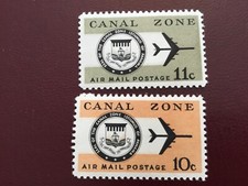 ICOLLECTZONE  US Canal Xone C48-49 VF NH