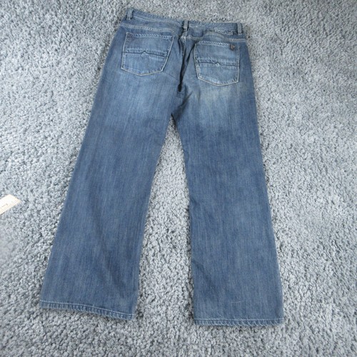 Buffalo David Bitton Jeans Mens 38 Blue Denim Ruffer Bootcut 37x30* - Picture 17 of 24