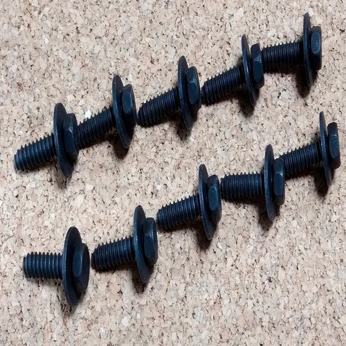 GENUINE LAND ROVER UNDERTRAY SCREW RANGE ROVER 2006- 2012 SET OF 10 LR000801 - Picture 4 of 7
