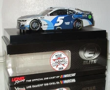 2021 RCCA KYLE LARSON #5 METROTECH CHARLOTTE WIN GALAXY ELITE CAR#19/48 269 WINS
