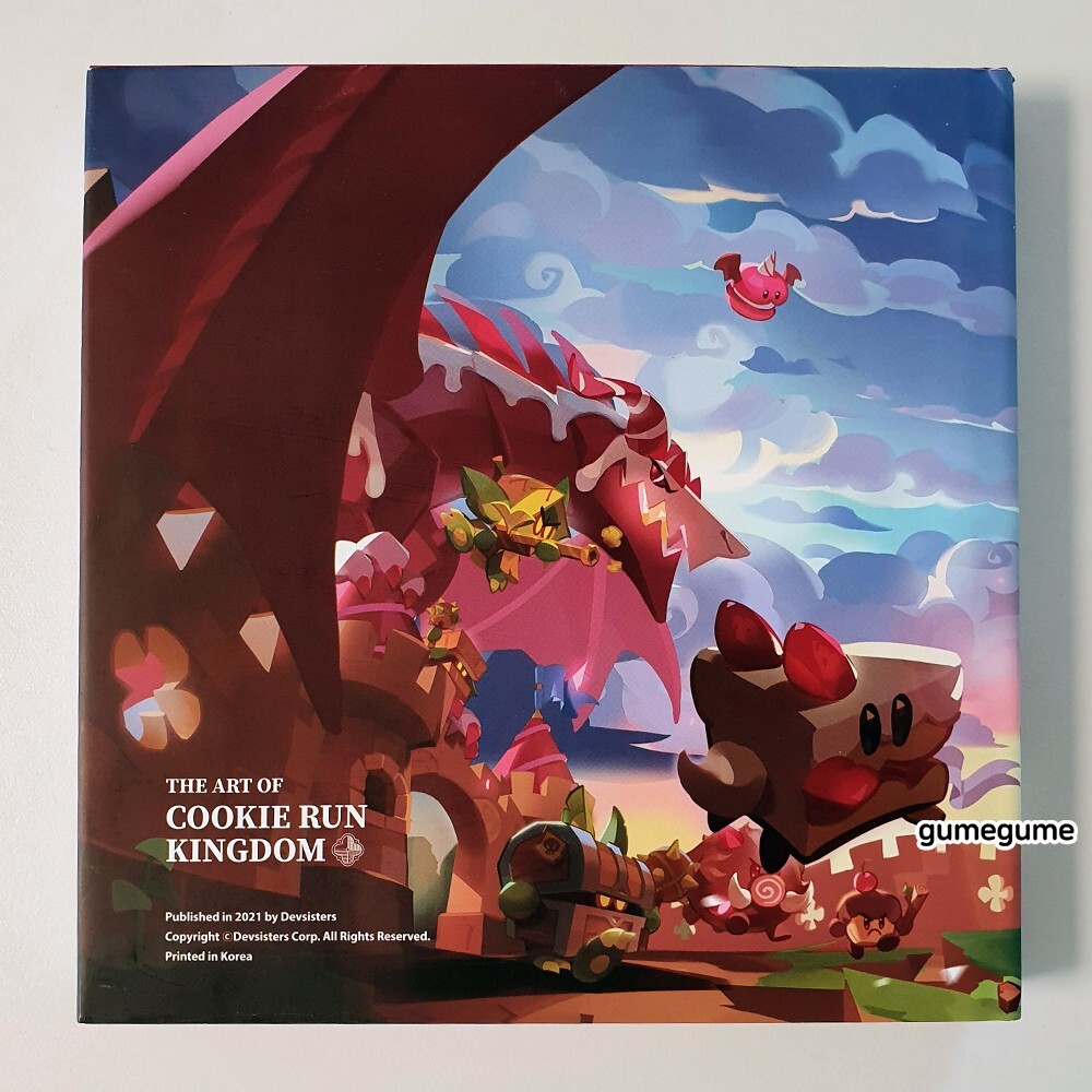 The Art of Cookie Run Kingdom Art Book English Korean