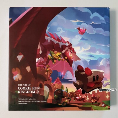 洋書 THE ART OF COOKIE RUN KINGDOM The Art of Cookie Run Kingdom Art Book English Korean