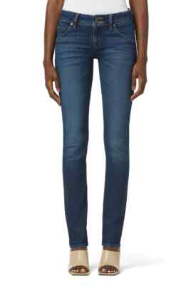 $189 NWT HUDSON Sz28 COLLIN ANKLE MIDRISE SKINNY STRETCH JEANS EL MONTE WASH