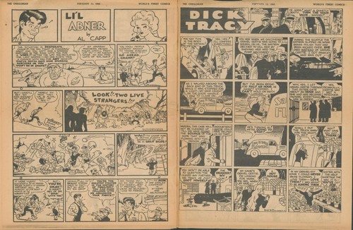WWII Feb 11-13 1945 Servicemen Edition Oregonian Lot w/Envelope Portland OR Z - Picture 6 of 19