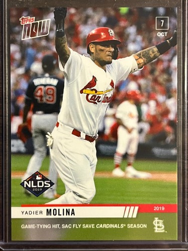 2019 Topps Now 977 Yadier Molina