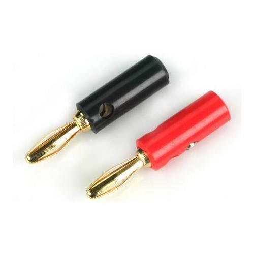 Dynamite RC Gold Banana Plug Set with Screws DYNC0036 - Picture 1 of 1