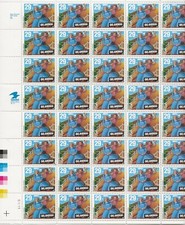 1993 29 cent Oklahoma full Sheet of 40, Scott #2722, Mint NH
