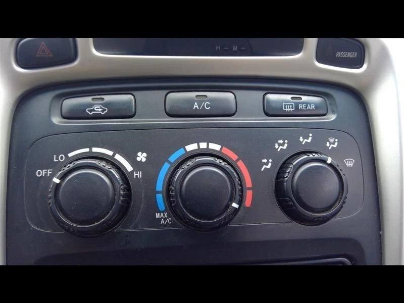 Toyota Highlander 2006-2007 calentador de aire acondicionado manual control de temperatura OEM Foto 3 de 4