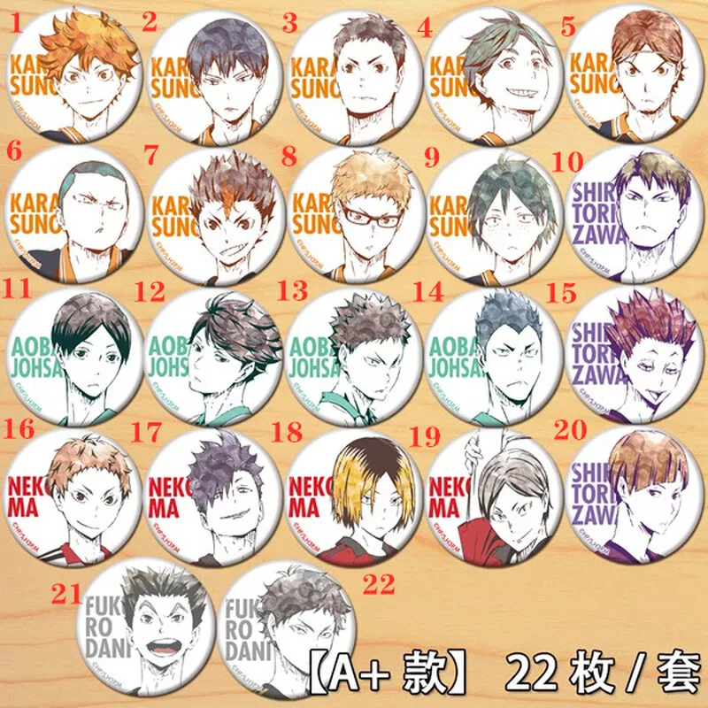 Pin em haikyuu