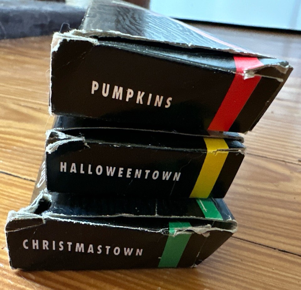 Burger King NIGHTMARE BEFORE CHRISTMAS WATCHES 1993 Set of THREE