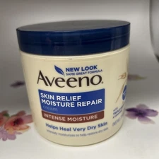 Aveeno Skin Relief Moisturizing Cream, Intense Moisture-11 oz.-Sealed