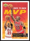 1992-93 Upper Deck Michael Jordan Back to Back MVP Card #67 - Chicago Bulls