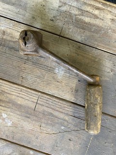 Patter A1 Stationary Engines Starting Handle 1 1/4 Inch Bore Vintage Antique