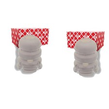 2X FEBI BILSTEIN PU (POLYURETHAN) ANSCHLAGPUFFER HINTEN PASSEND FÜR KIA SORENTO