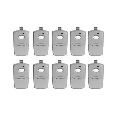 300 MHz 1-Channel Visor Transmitter 10pcs, Multi-code Compatible