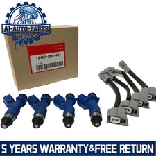 4 New Oem 410cc Fuel Injectors 16450-rwc-a01 For Rdx Rsx Tsx Integra Civic 4 New Oem 410cc Fuel Injectors 16450-rwc-a01 For Rdx Rsx Tsx Integra Civic