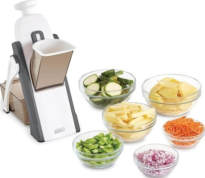 Dash Safe Slice  Mandoline - Compact, Foldable Food Slicer - Slice, Dice, Julien