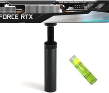 GPU Support Bracket, Graphics Card Support, Bracket 72-125mm, Black