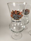 Three Rainforest Cafe Souvenir Hurricane Souvenir Glass ORLANDO — photo 3
