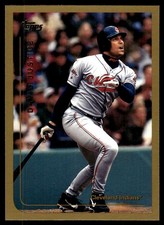 David Justice 1999 Topps Opening Day #130 Indians MLB READ FREE SHIPPING