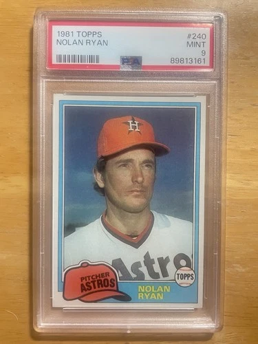 1981 Topps - Nolan Ryan #240 PSA 9