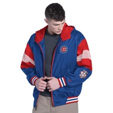 Men's Pro Player Royal/Red Chicago Cubs Legacy Lightweight Full-Zip Hooded