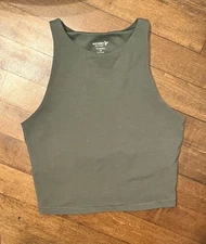 NWOT Old Navy Active Powerchill Light Support Go-Dry Sports Bra Crop Top Size XS