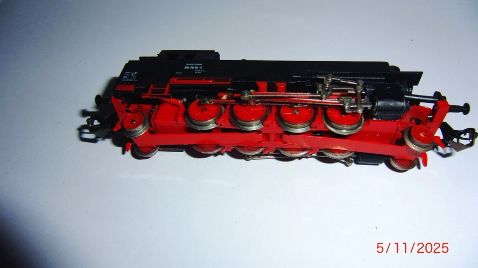 BTTB TT Dampflok BR 86 1615-3 DR - Bild 2 von 4