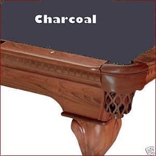 7' Charcoal ProLine Classic Billiard Pool Table Cloth Felt - SHIPS FAST!