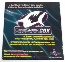 Game Shark CDX Version 3.3 - Playstation 1  - PS1 Video Game Enhancer - 1999