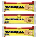 Pozuelo Mantequilla Butter Cookies / Made With Real Butter/ Ideal Coffee  Pack 6