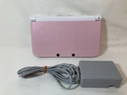 [g1786]Nintendo 3DS XL LL Pink White SPR-001 Console Japanese ver.