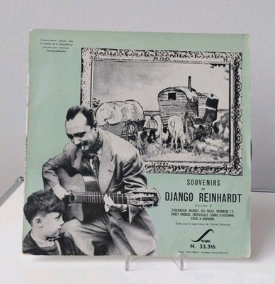 Souvenirs De Django Reinhardt Swing M. 33.316 Vinxl 10'' LP 1950er Jahre 