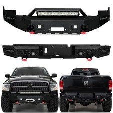 Vijay For 2009-2012 Dodge Ram 1500 Front Bumper Or Rear Bumper With Led Lights