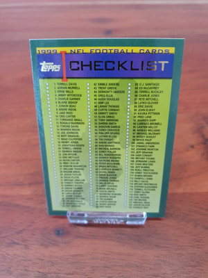 1999 Topps Checklist 1-243 #356
