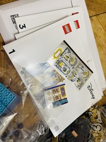 LEGO 43222 Disney 100th Anniversary Castle &ndash; Build. With box and instructions  