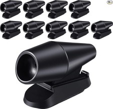 10 Pieces Save a Deer Whistles Avoids Collisions, Deer Whistles for Car Black
