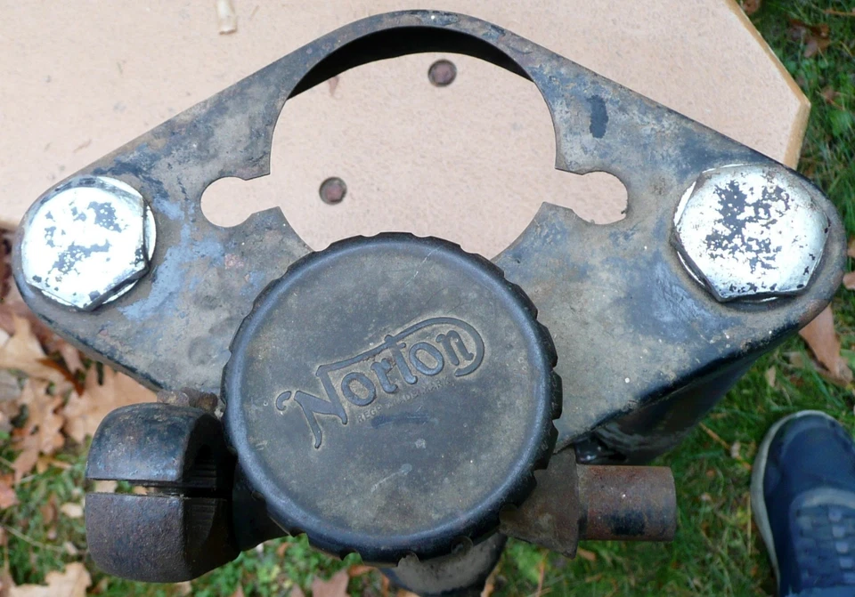 Norton 490cc Model 30 40 International Manx 16H ? - Forks - Front End Foto 2 de 4