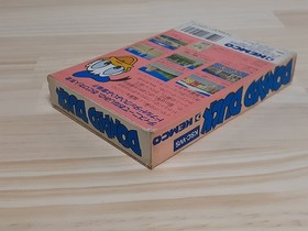 Donald Duck W/box Instruction Famicom FC Cartridge Tested