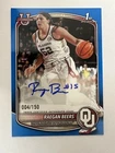 2025-26 Bowman Raegan Beers 1st Bowman Oklahoma Sooners Blue Auto /150