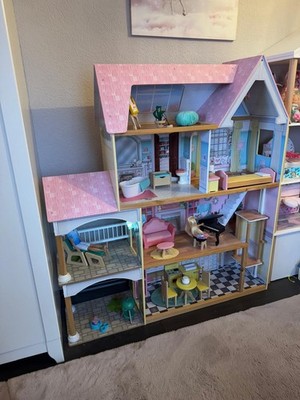 Puppenhaus Kidkraft Lolas Villa - wunderschönes Puppenhaus mit Aufzug