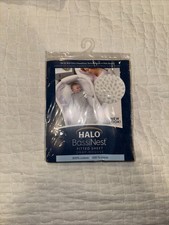 Halo Bassinest Fitted Sheet, 100 Cotton, Super Soft Bassinet Sheet for Baby