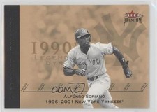 2002 Fleer Premium Legendary Dynasties Gold 220/300 Alfonso Soriano #36LD a5h