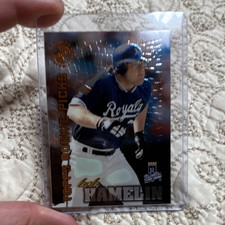Topps Rookie Files Bob Hamelin #49 Kansas City Royals Rookie Baseball Card. rookie card picture