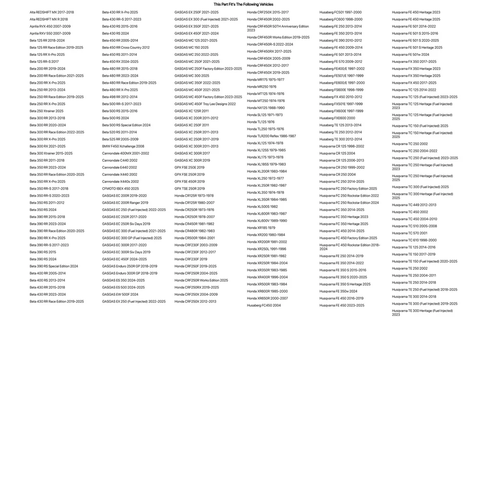 Tusk EMEX T-35® Soft/Intermediate Terrain Tire 80/100x21 For YAMAHA WR450F - Imagem 2 de 4